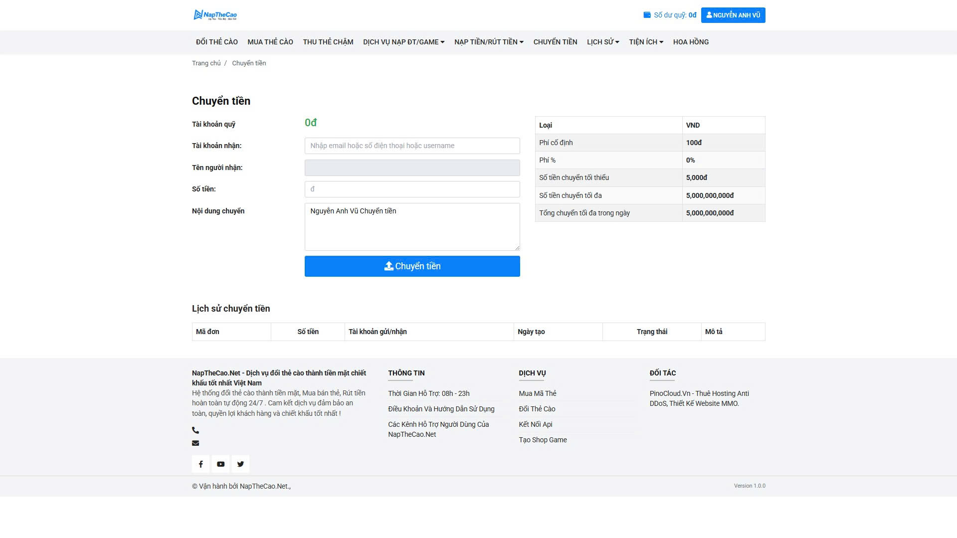 [SHOPTHE V1] Website đổi thẻ – mua thẻ – nạp topup tự động
